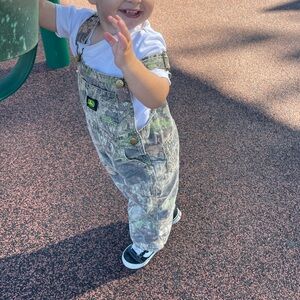 John Deere camo overalls